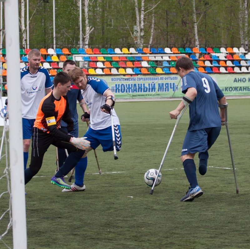Команда из Республики Чечня «Ламан Аз» стала победителем первого круга чемпионата России по футболу ампутантов в Нижнем Новгороде