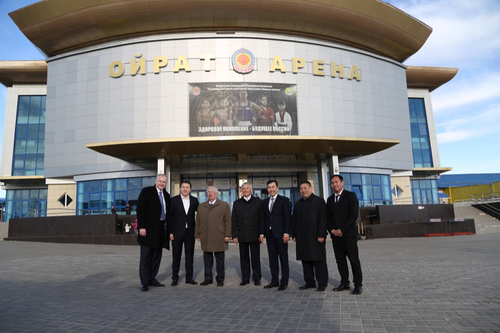 Руководители Федерации в г. Элисте (Республика Калмыкия) посетили спортивный комплекс «Ойрат Арена», где состоялись мастер-классы по футболу, дзюдо, легкой атлетике и плаванию, организованные ПКР