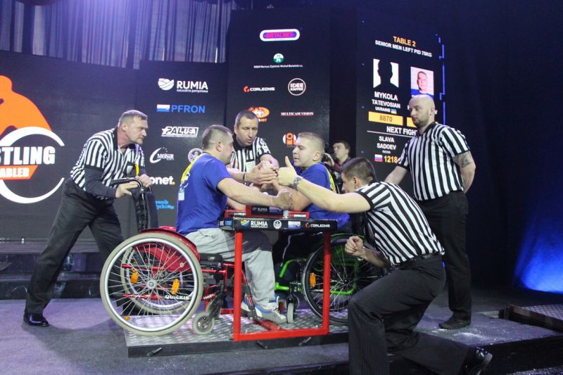 Российские спортсмены поспорят за награды чемпионата и первенства Европы по армспорту среди лиц с ПОДА в Польше 