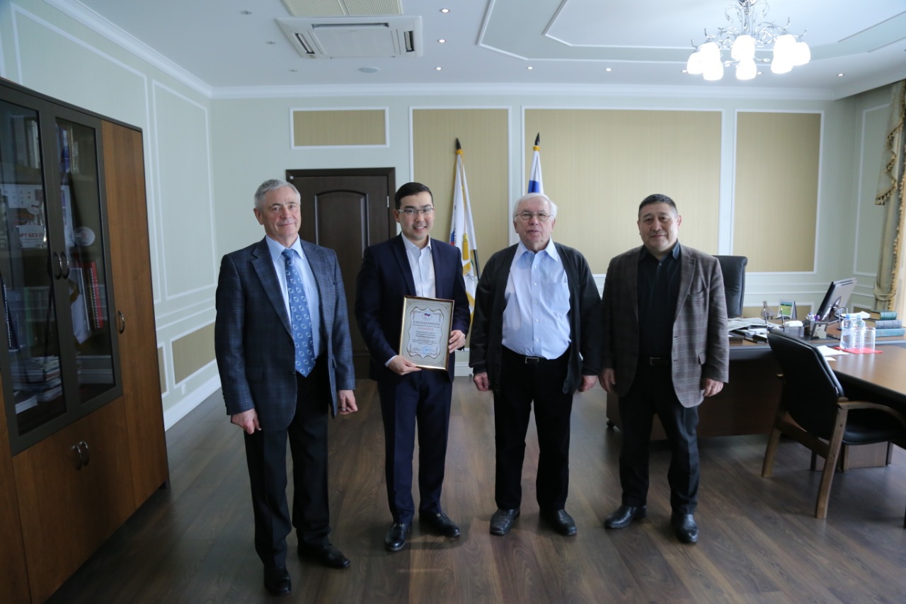 П.А. Рожков в офисе ПКР принял участие во встрече президента ПКР В.П. Лукина с Министром спорта и молодежной политики Республики Калмыкия Д.Н. Шикеевым