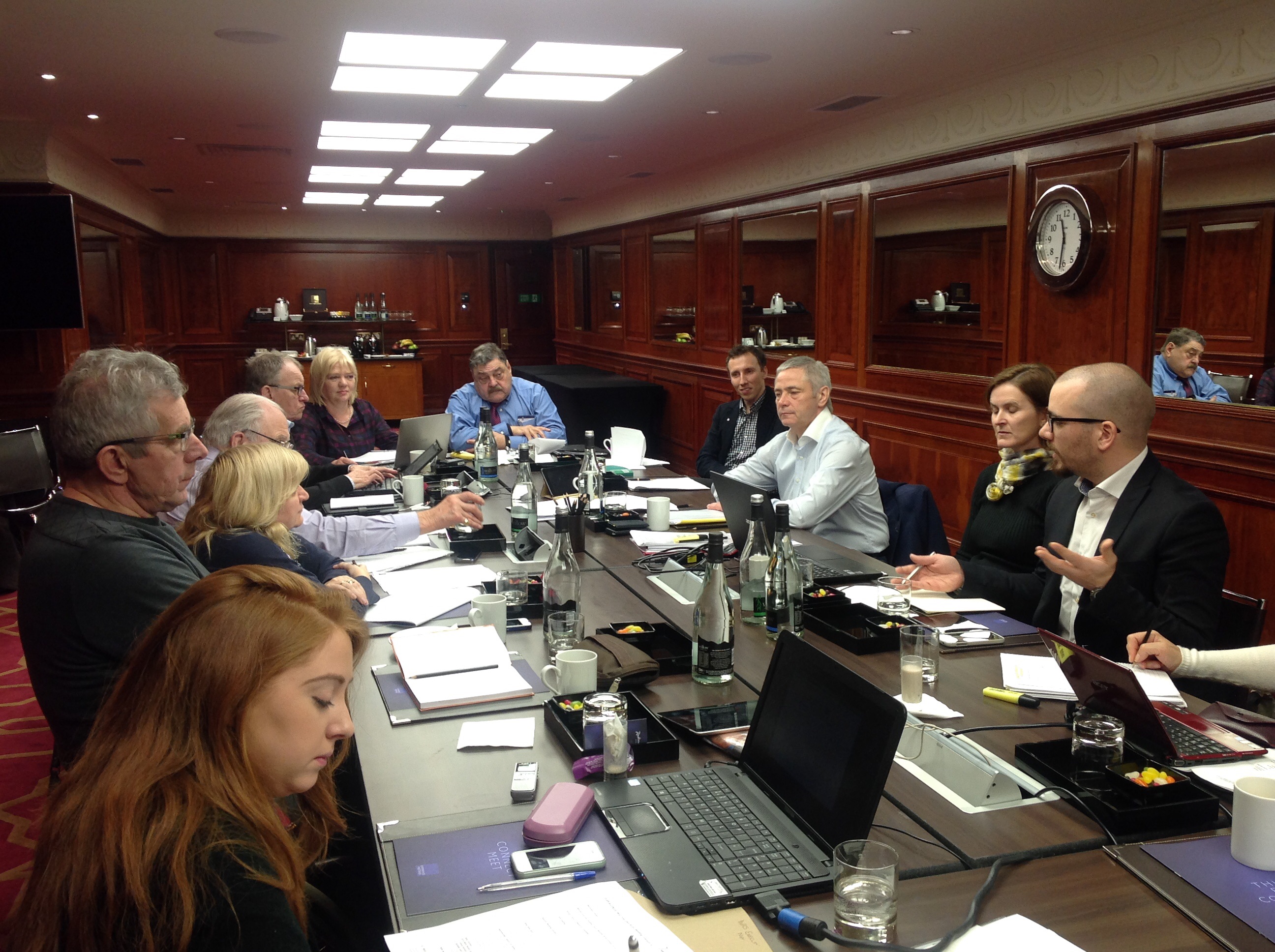 П.А. Рожков в г. Лондоне (Великобритания) принял участие в заседании Исполкома IWAS под руководством президента IWAS Пола Де Паса