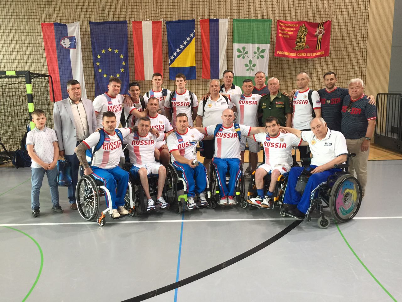 Российские баскетболисты завоевали бронзовые награды на турнире в Словении, посвященном памяти русских героев Первой мировой войны