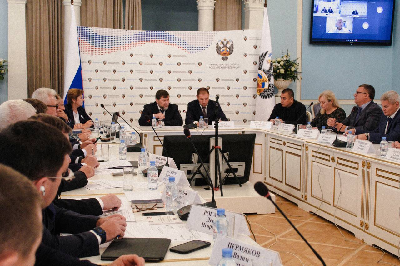  А.А. Строкин в Минспорте России принял участие в заседании Совета по профессиональным квалификациям в сфере физической культуры и спорта