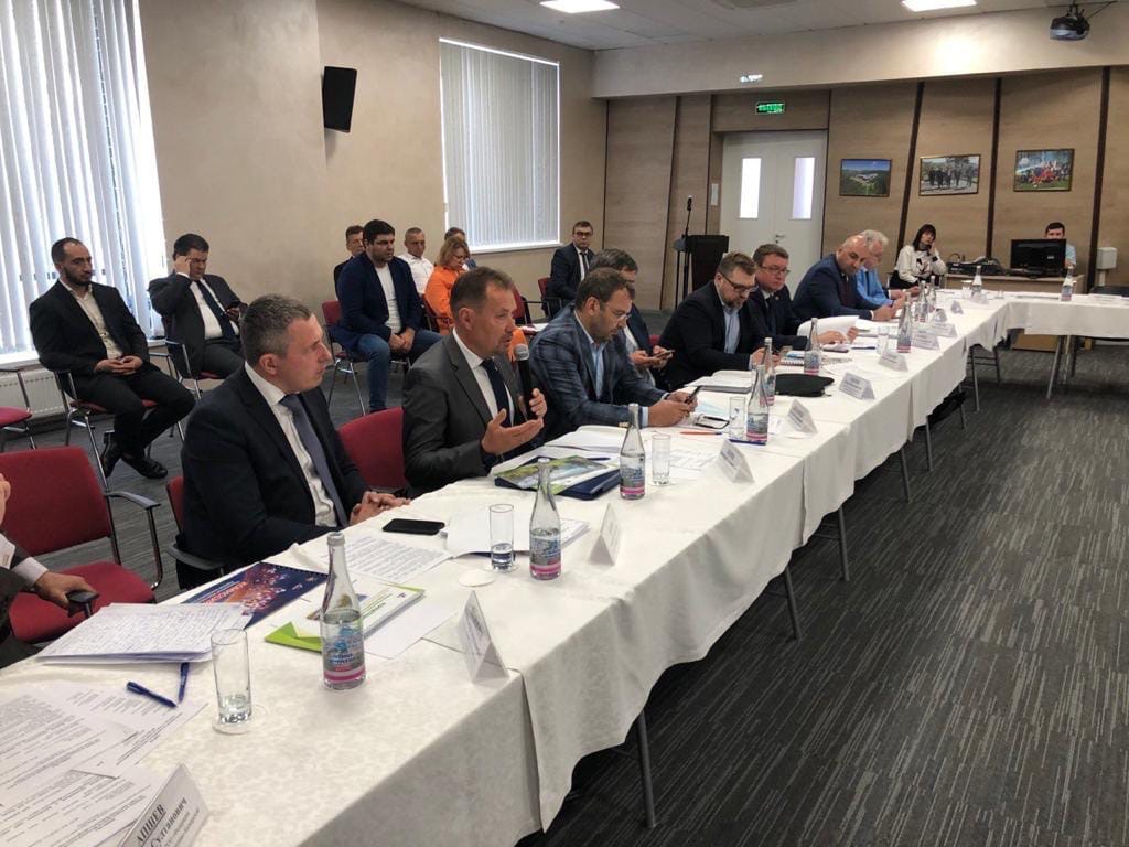 А.А. Строкин в г. Кисловодске на базе ФГБУ «Юг спорт» принял участие в совещании по вопросу развития физической культуры и спорта на территории Северо-Кавказского федерального округа под председательством заместителя Министра спорта РФ О.Х. Байсултанова