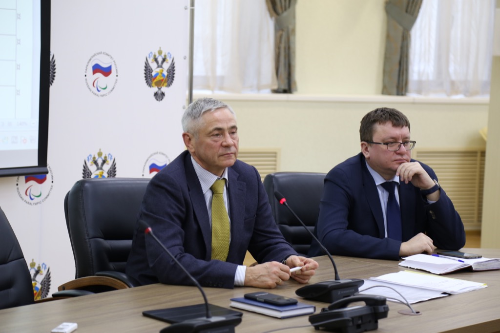 П.А. Рожков в офисе ПКР провел рабочее совещание по организации в 2021 году на территории России чемпионата мира по фехтованию на колясках и Всемирных игр IWAS