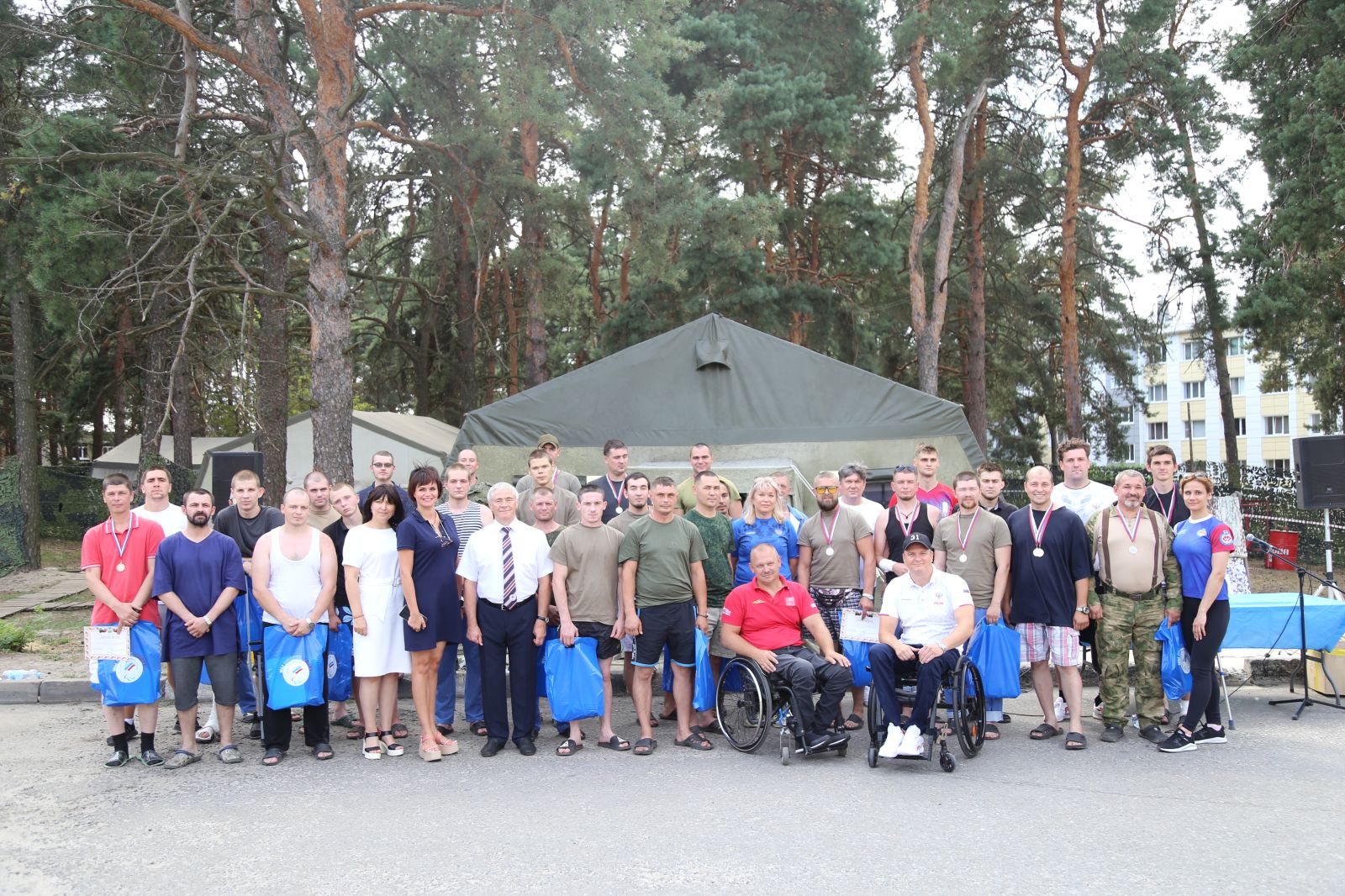        ПКР и Министерство спорта Белгородской области в Шебекинском военно-полевом госпитале провели мастер-классы для военнослужащих      