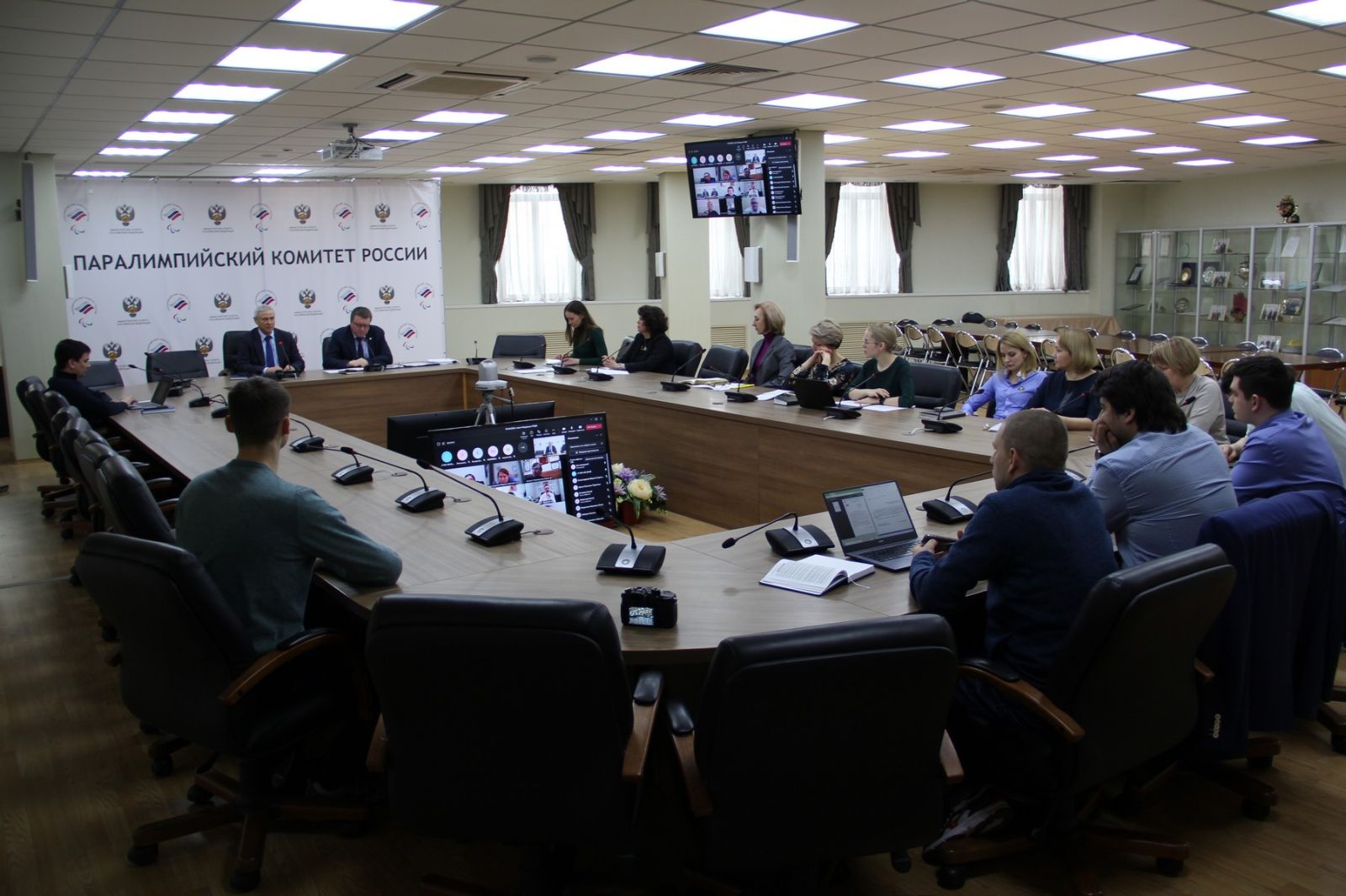 А.А. Строкин в офисе ПКР провел заседание Совета Всероссийской федерации спорта лиц с поражением ОДА