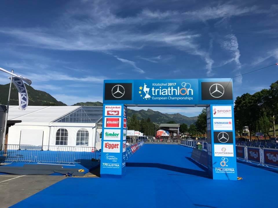 Сборная команда России по паратриатлону принимает участие в чемпионате Европы в Австрии