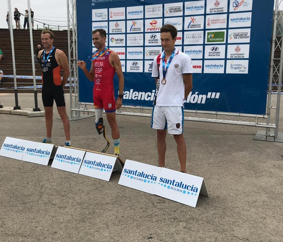 2 серебряные и 2 бронзовые медали завоевали российские паратриатлонисты на чемпионате Европы в Испании