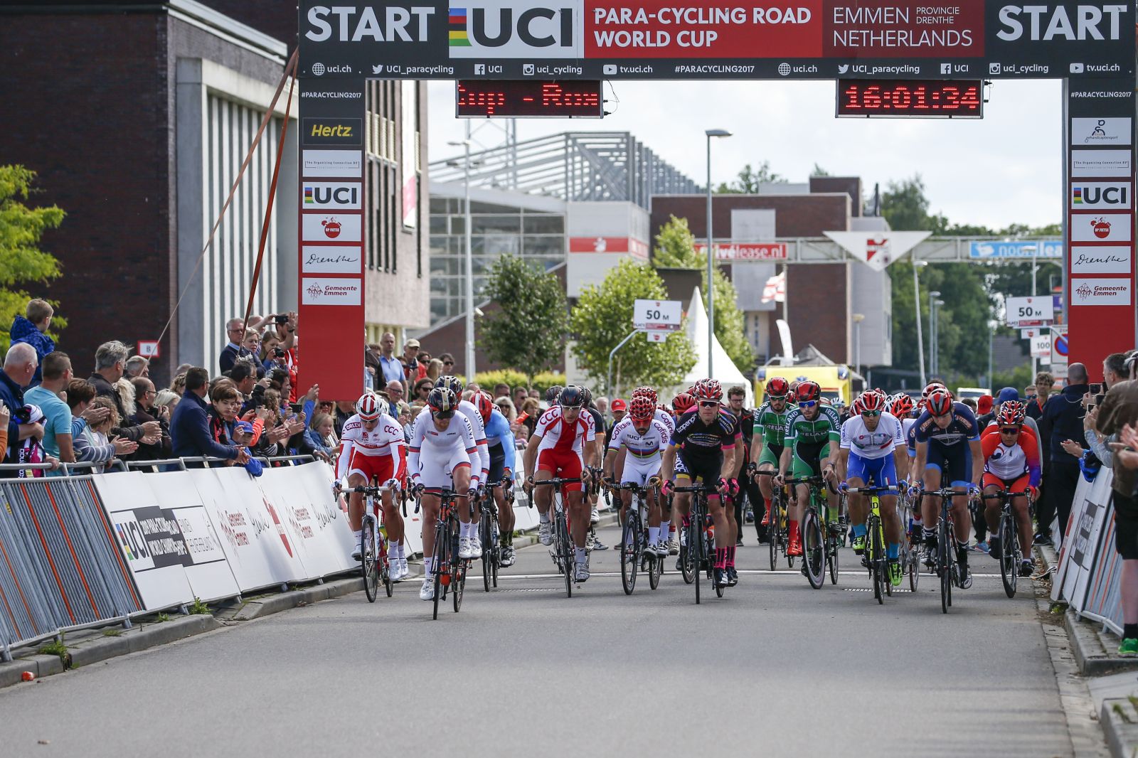 Второй этап Кубка мира по велоспорту среди лиц с ПОДА стартует в Нидерландах