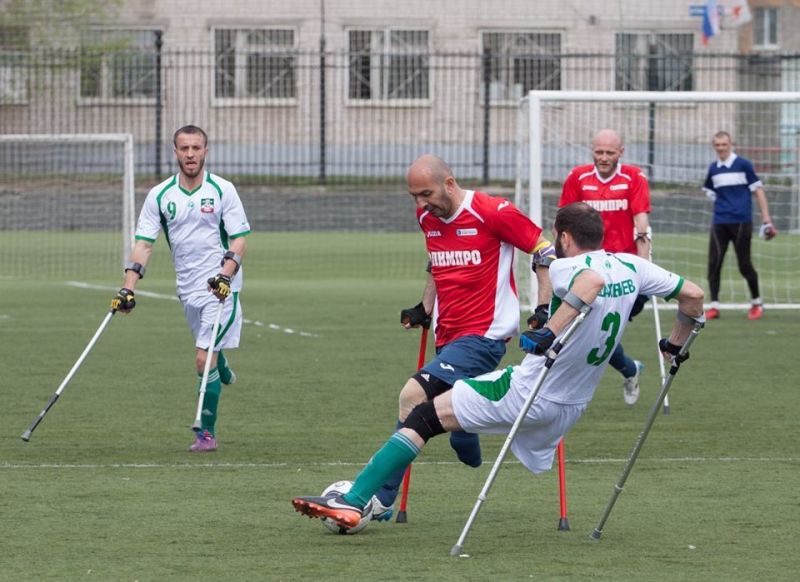 Команды из шести регионов страны в Грозном определят победителя чемпионата России по футболу ампутантов