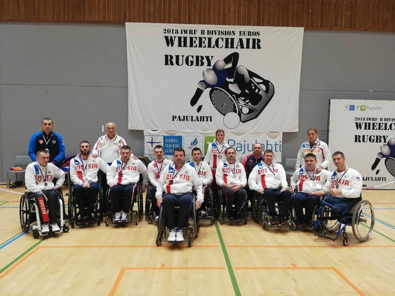 Сборная команда России по регби на колясках завоевала бронзовые медали на чемпионате Европы (дивизион В)