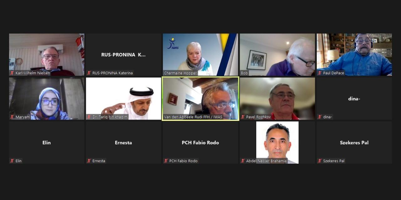 П.А. Рожков в режиме видеоконференции принял участие в заседании Исполкома IWAS 