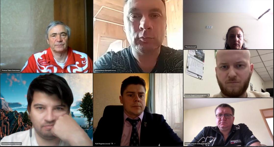П.А. Рожков в режиме видео-конференц-связи провел встречу со старшим тренером сборной команды России по пауэрлифтингу спорта лиц с ПОДА Д.В. Красильниковым