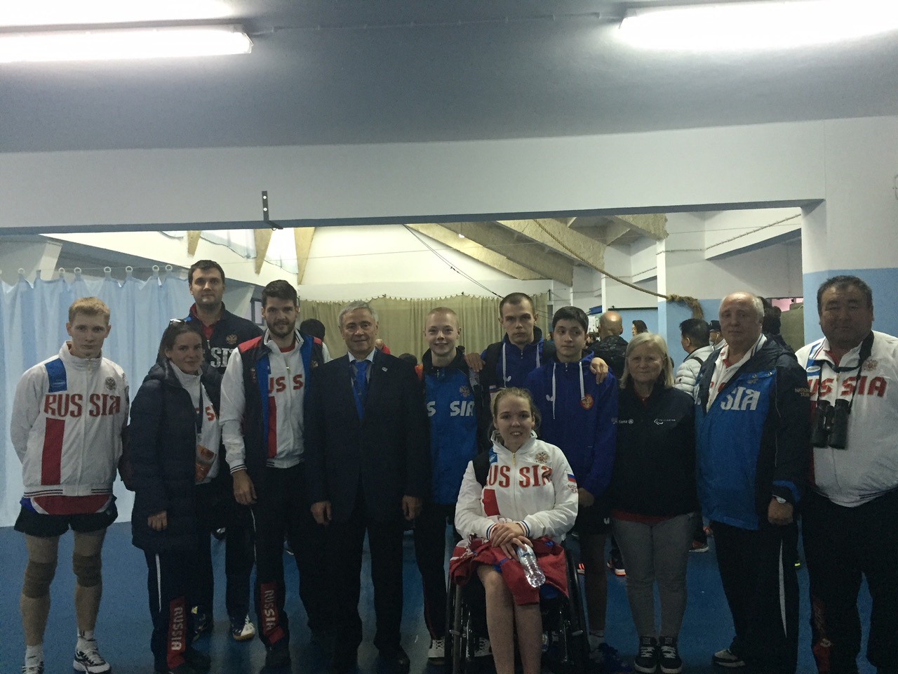 П.А. Рожков в г. Вила-Реал-ди-Санту-Антониу (Португалия) принял участие в просмотре соревнований и церемонии награждения Всемирных игр колясочников и ампутантов (IWAS)