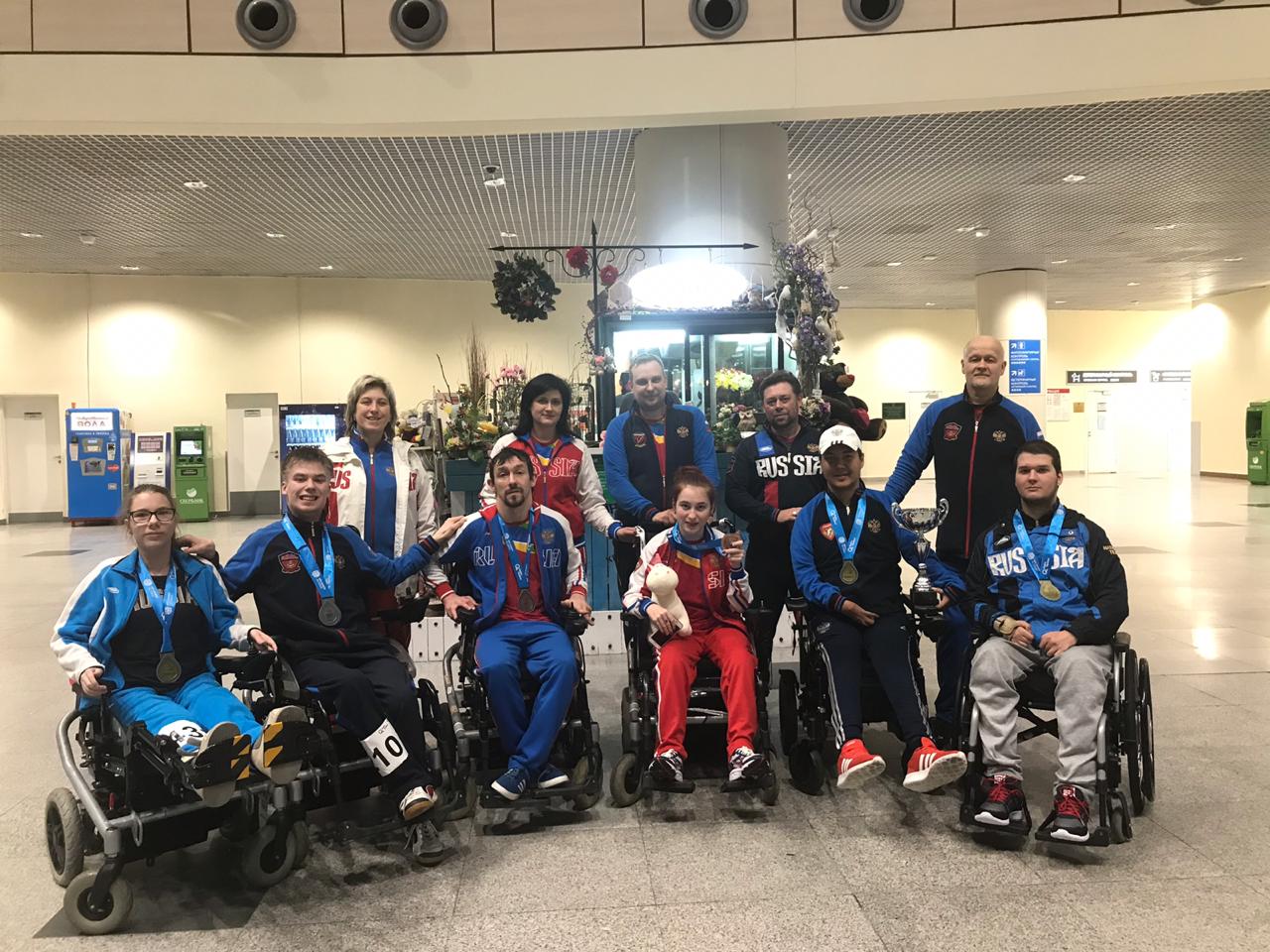 Золотую, серебряную и бронзовую медали завоевали российские боччисты на международных соревнованиях в Канаде