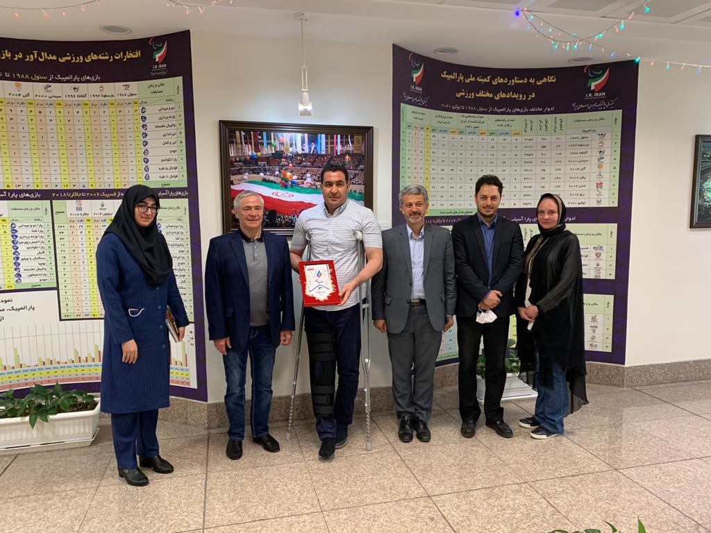 П.А. Рожков в г. Тегеране в рамках рабочей поездки провел встречу с руководителями Национального паралимпийского комитета Ирана