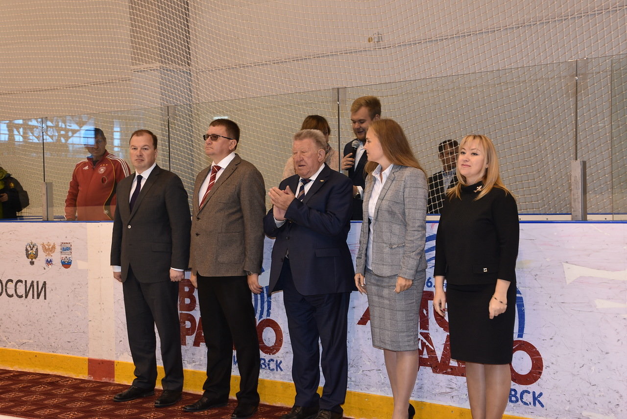 А.А. Строкин, Л.Н. Селезнев в г. Ижевске приняли участие в церемонии открытия и просмотре соревнований Всероссийского турнира по хоккею-следж, посвященного памяти Виктора Кузнецова