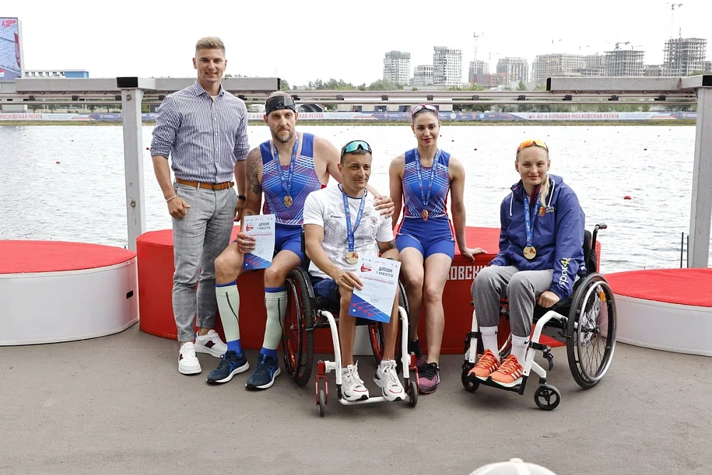 На Гребном канале «Москва» определены победители и призеры международных соревнований по академической гребле спорта лиц с ПОДА
