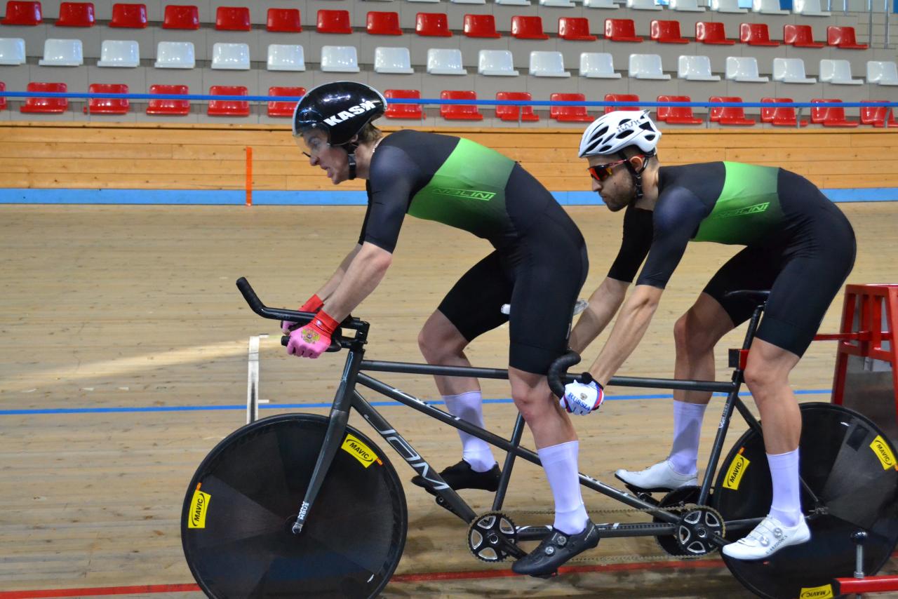 В Омске завершился Кубок России по велоспорту-тандем на треке спорта слепых