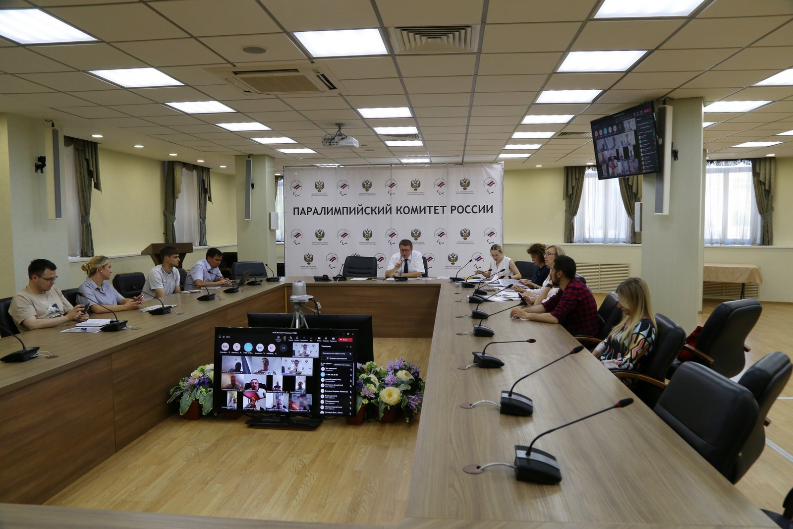 А.А. Строкин провел заседании совета Всероссийской Федерации спорта лиц с поражением опорно-двигательного аппарата