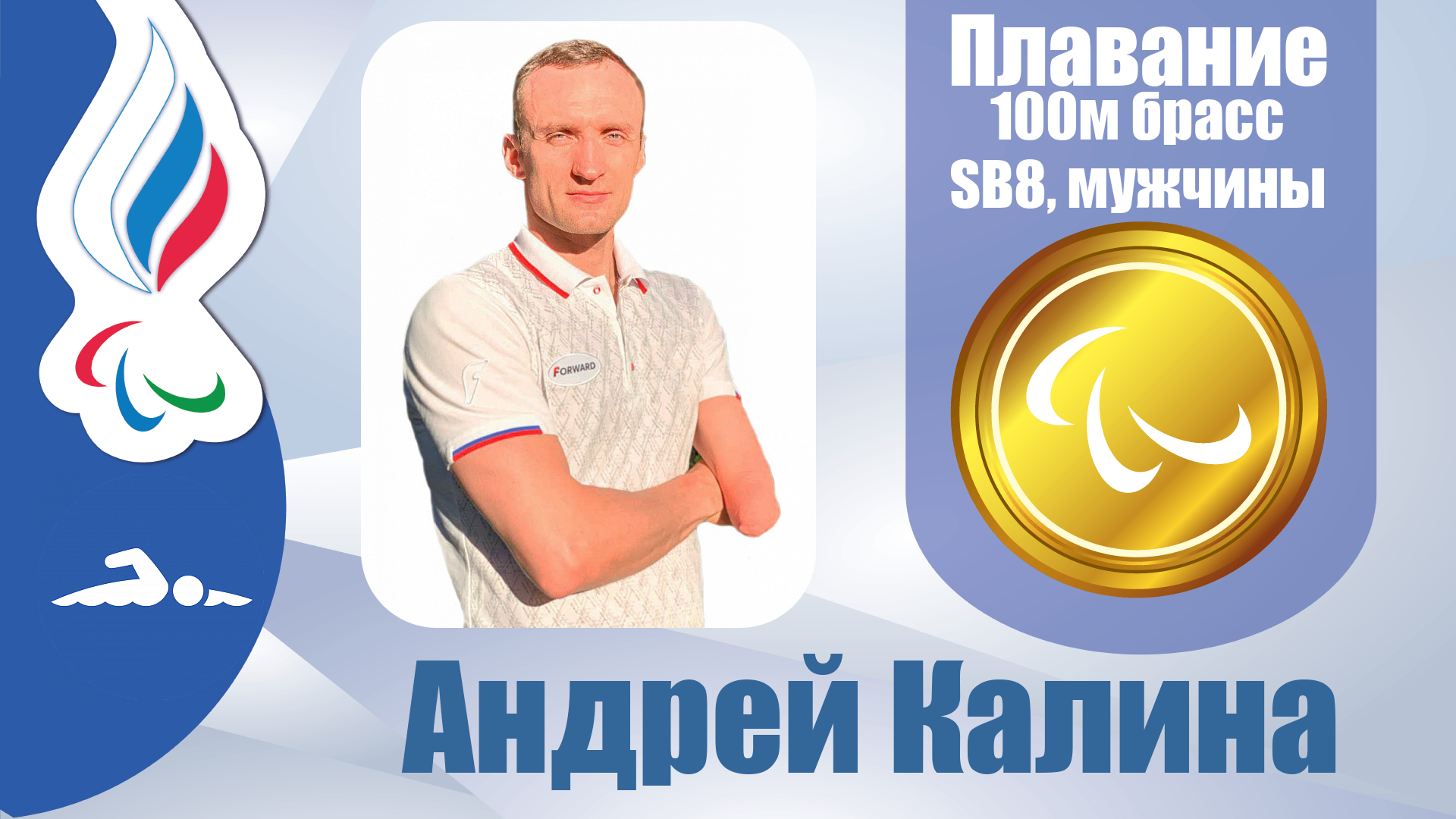 Андрей Калина стал 4-кратным чемпионом Паралимпийских игр!!!