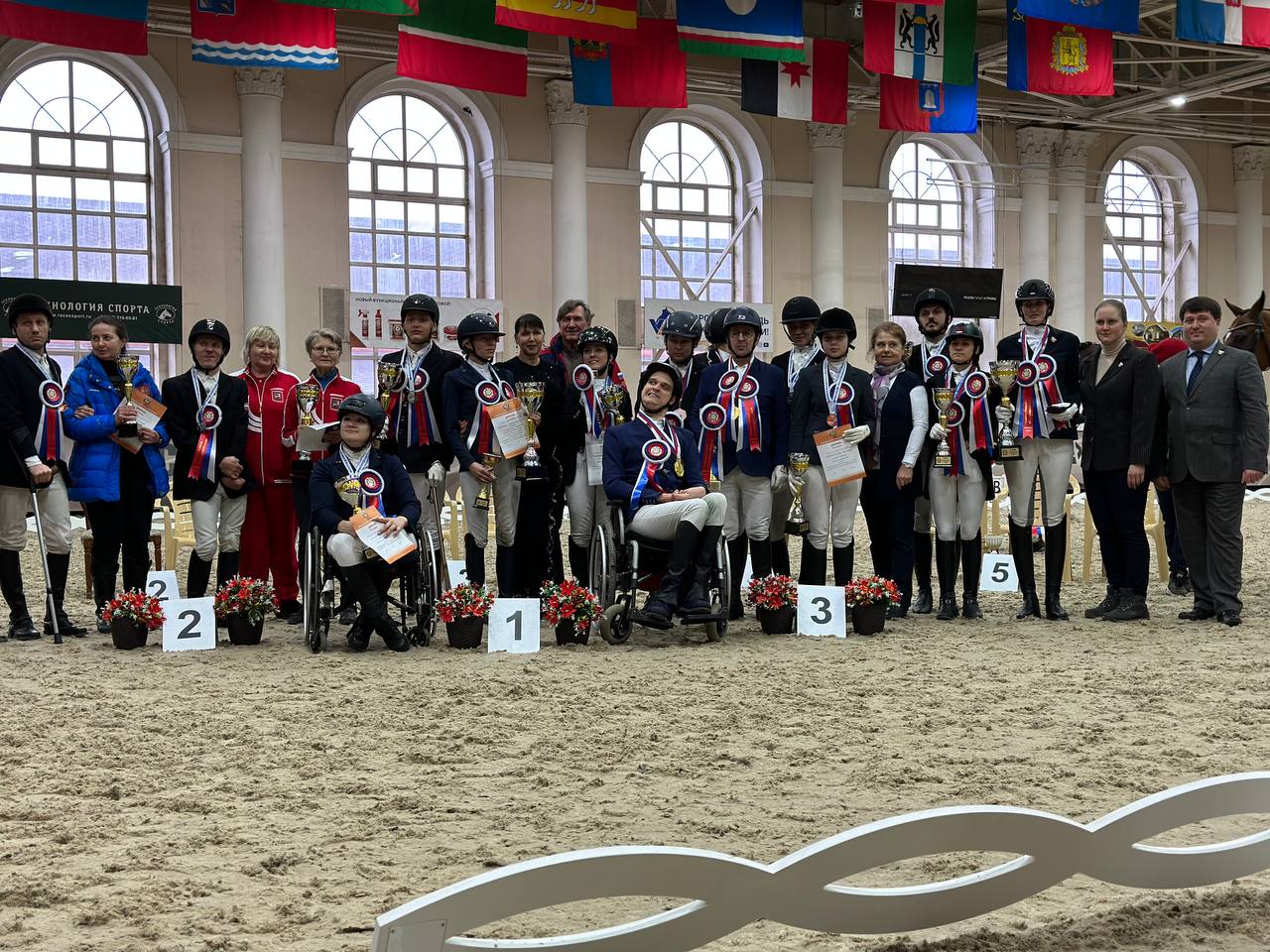 Определены победители чемпионата России по паралимпийской выездке      