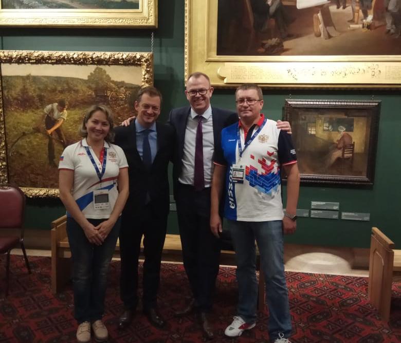 А.А. Строкин в г. Лондоне (Великобритания) в Мэрии Лондона принял участие в торжественном приеме в честь проведения чемпионата мира по плаванию МПК