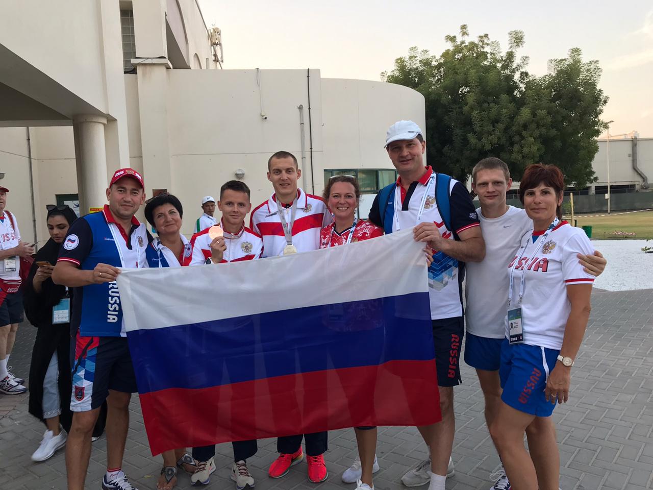 Нижегородец Андрей Вдовин завоевал «золото» в третий день чемпионата мира по легкой атлетике МПК в Дубае