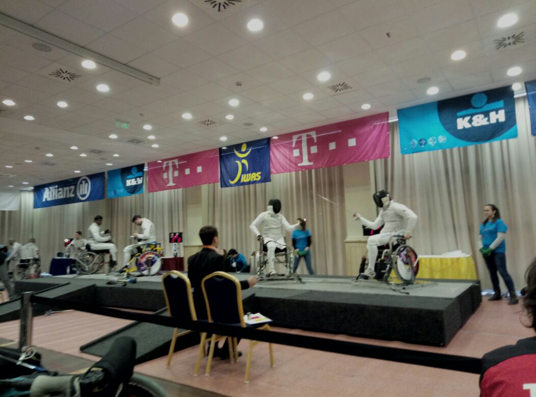 Максим Шабуров завоевал золотую медаль во второй день Кубка мира по фехтованию на колясках в Венгрии