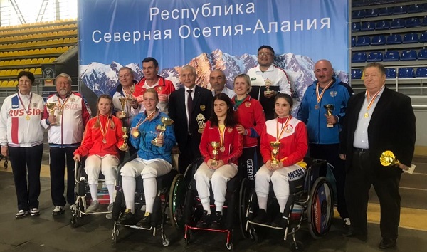 Во Владикавказе завершилось первенство России 2022 года по фехтованию на колясках