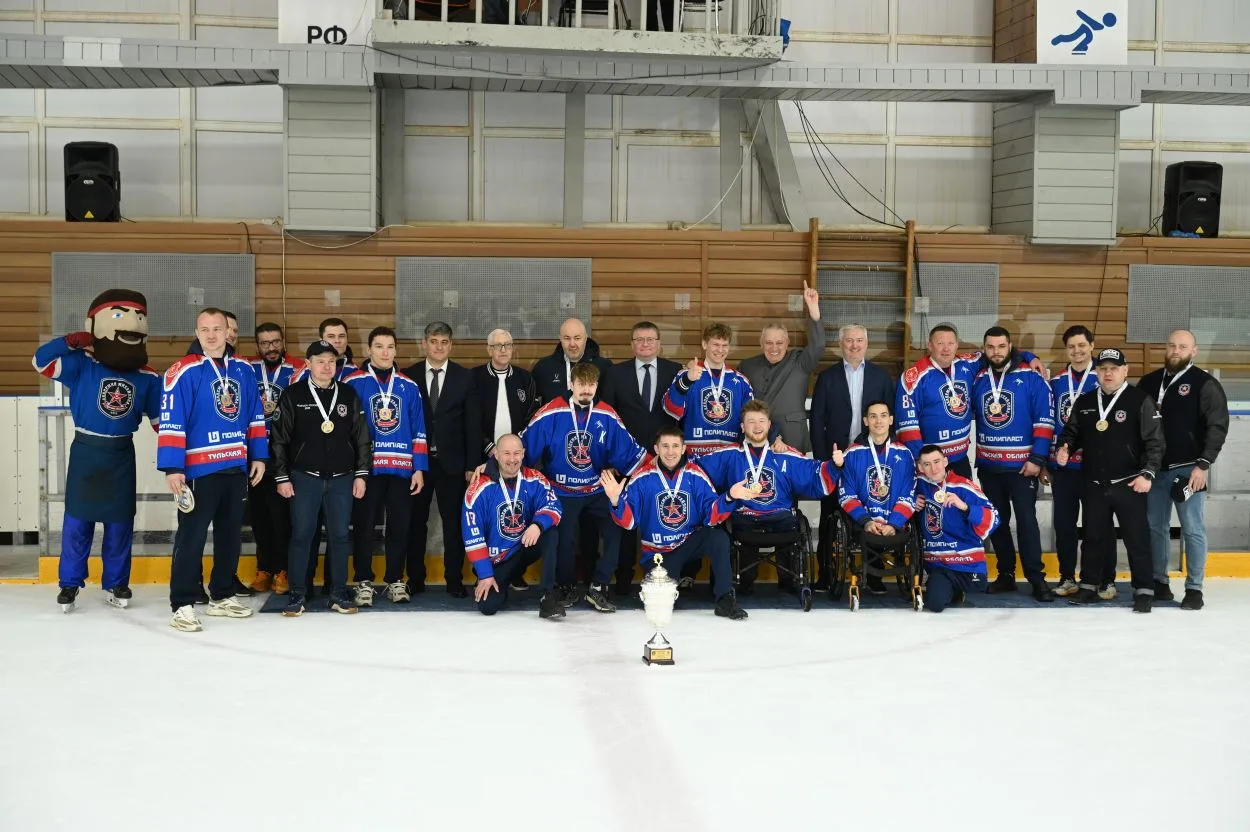 В Алексине завершился чемпионат России по хоккею-следж «Высшая лига»