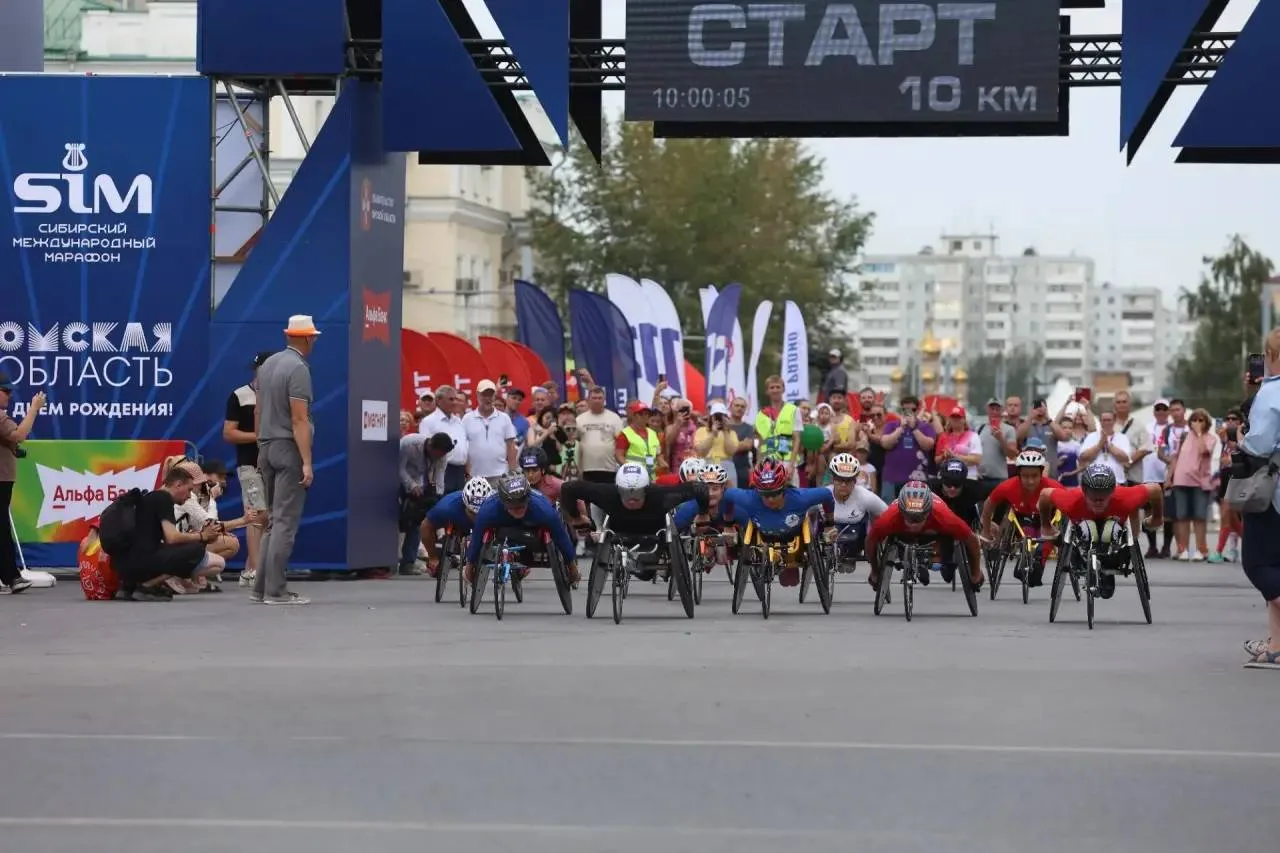 В Омске прошел Чемпионат России по легкой атлетике!
