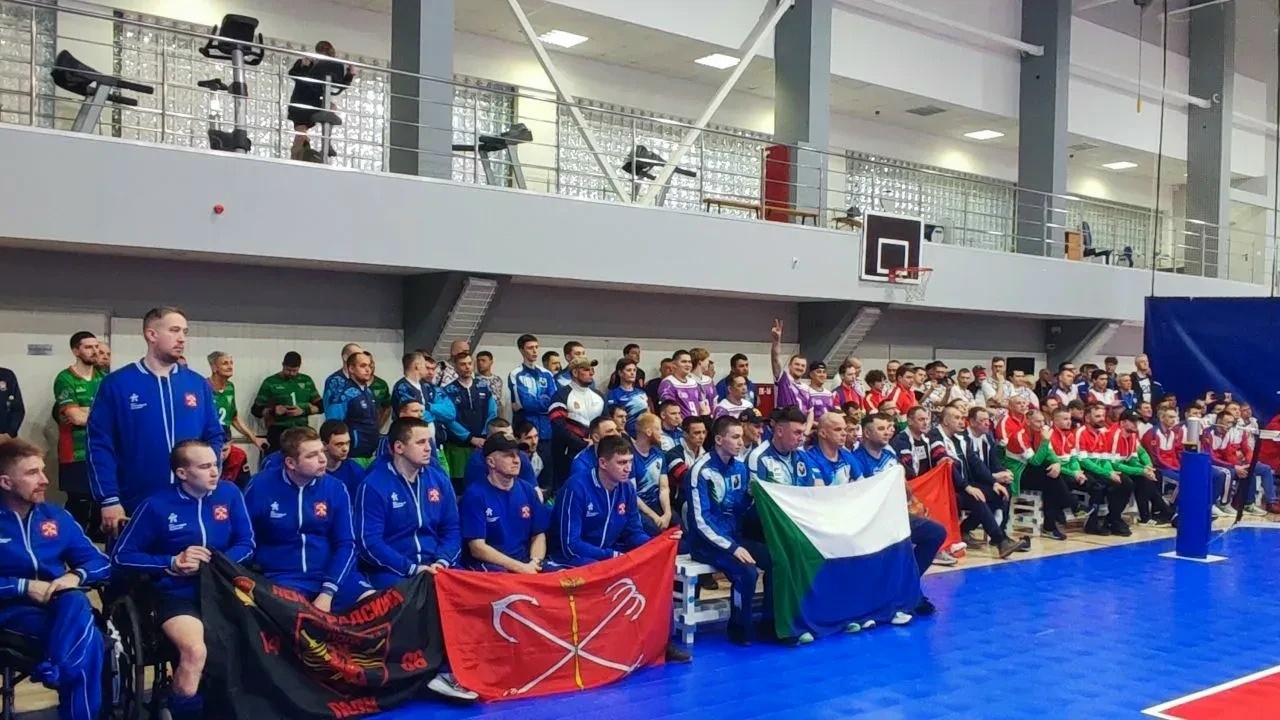 В Алексине стартовал 1 круг чемпионата России по волейболу сидя в дивизионе «Лига героев»!