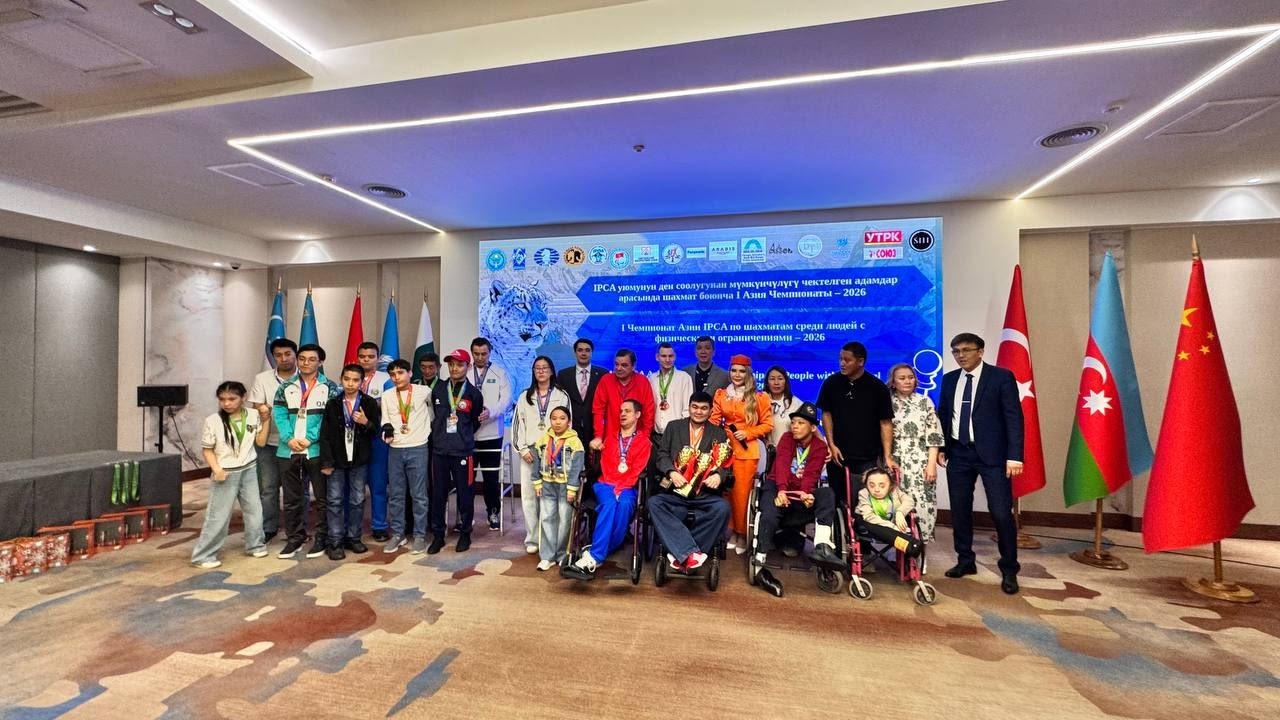 6 медалей завоевала спортивная сборная команда России на чемпионате Азии IPCA по шахматам в Киргизии