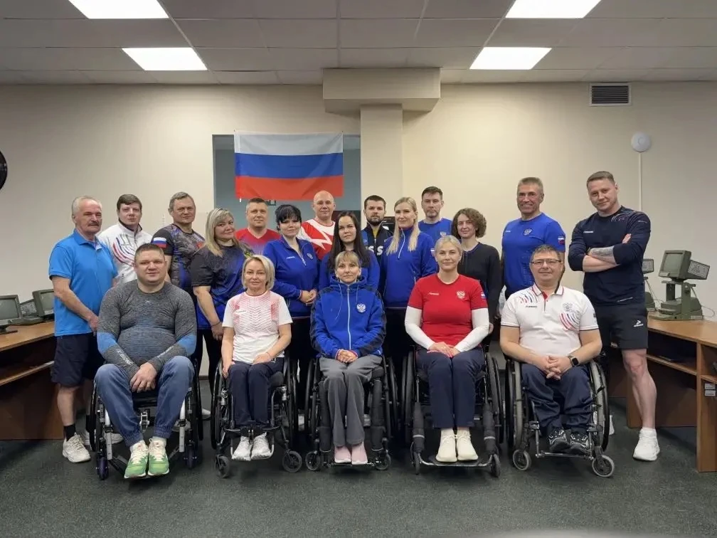 Спортивная сборная команда России по пулевой стрельбе спорта лиц с поражением ОДА принимает участие в учебно-тренировочном мероприятии в Московской области!