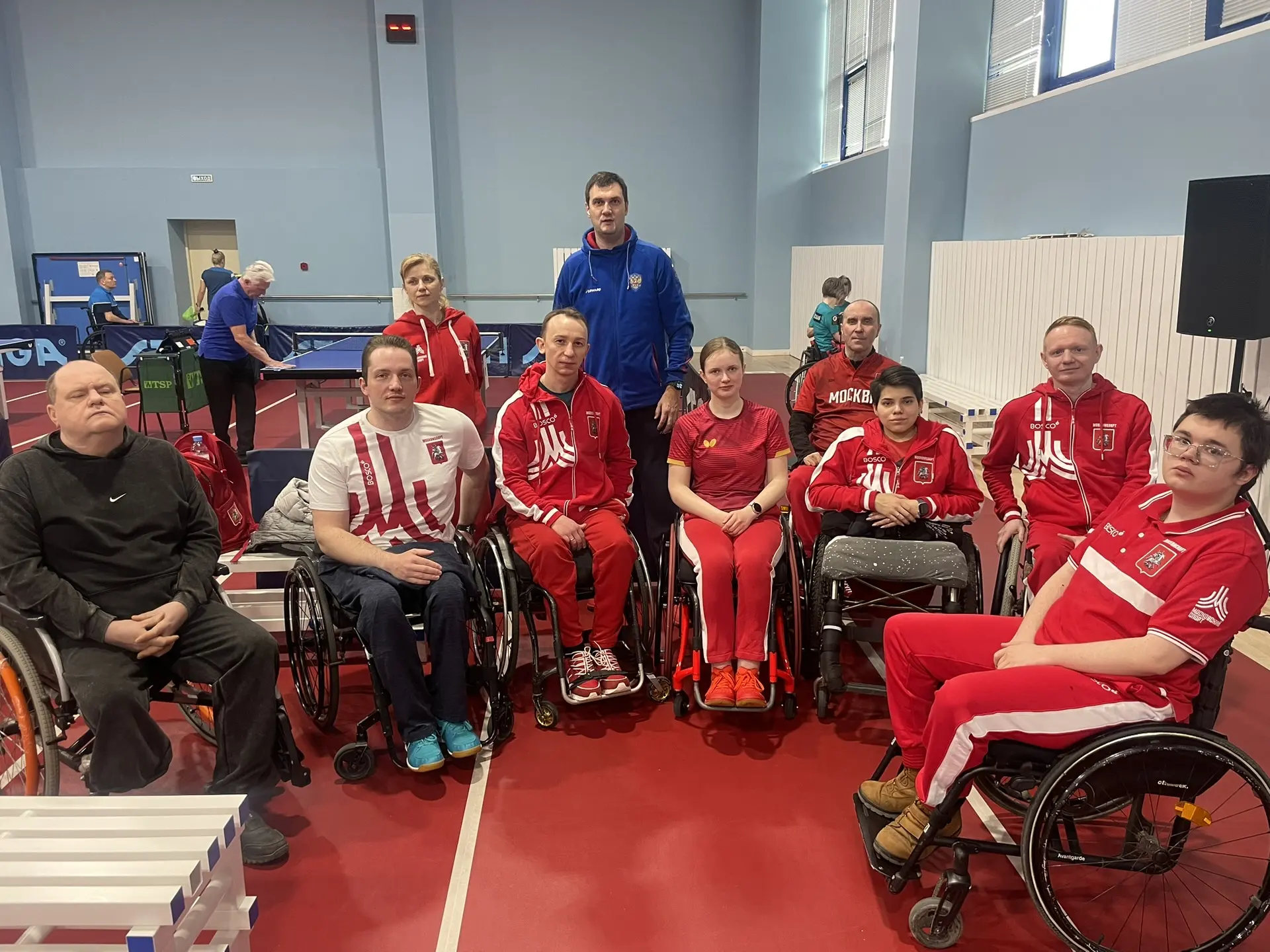  В Алексине стартовал чемпионат России по настольному теннису спорта лиц с поражением ОДА!