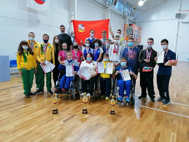 Сборная Московской области выиграла командный зачет первенства России по бадминтону спорта лиц с ПОДА