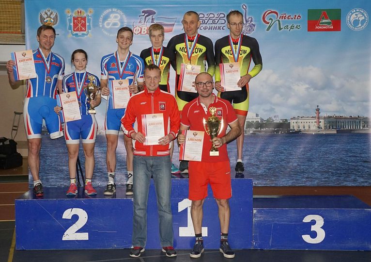        В Санкт-Петербурге определены победители чемпионата России по велоспорту на треке спорта лиц с ПОДА      