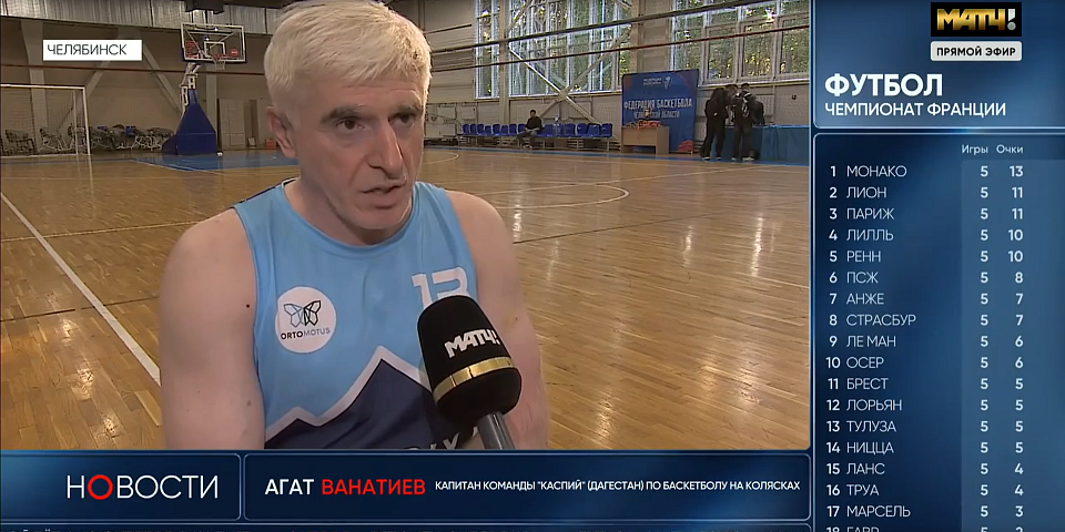 Репортаж телеканала «Матч ТВ» c 3 круга чемпионата России по баскетболу на колясках!