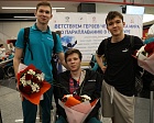 Российские пловцы вернулись в Москву после триумфального выступления на чемпионате мира по параплаванию в Сингапуре
