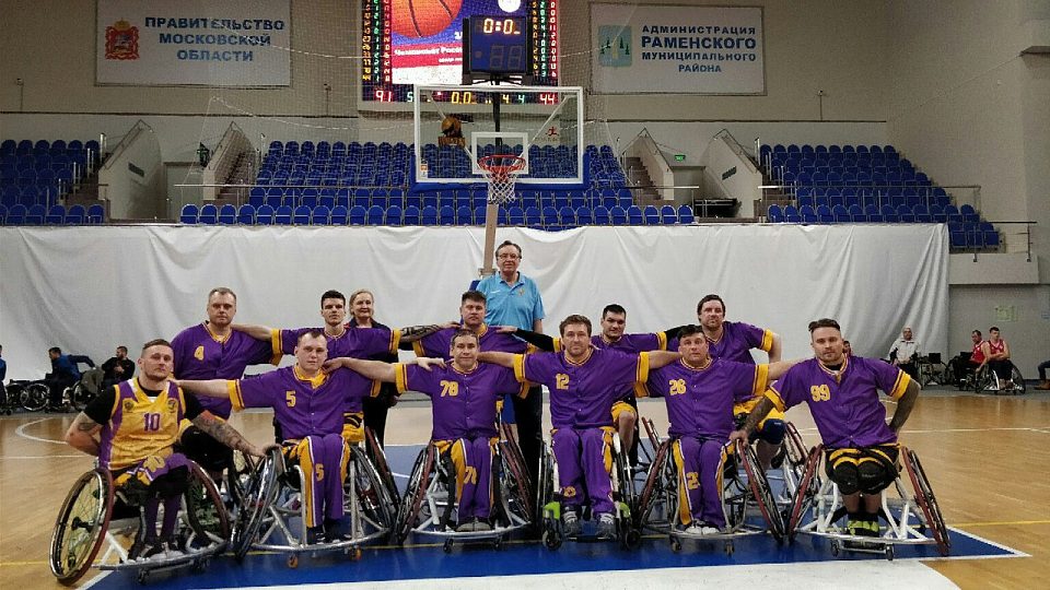 Команда "БасКИ Невские звезды" стала победителем 1 круга чемпионата России по баскетболу на колясках, завершившимся в Раменском