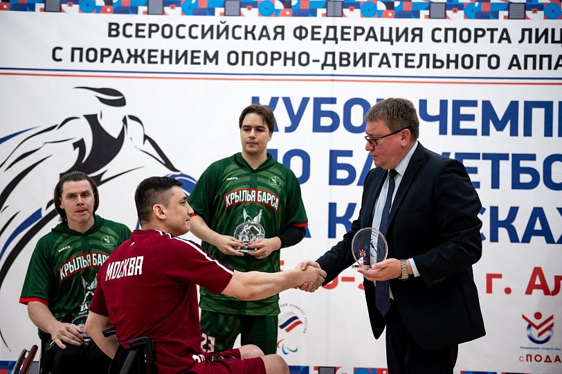 «Крылья Барса» - победитель Кубка чемпионов по баскетболу на колясках